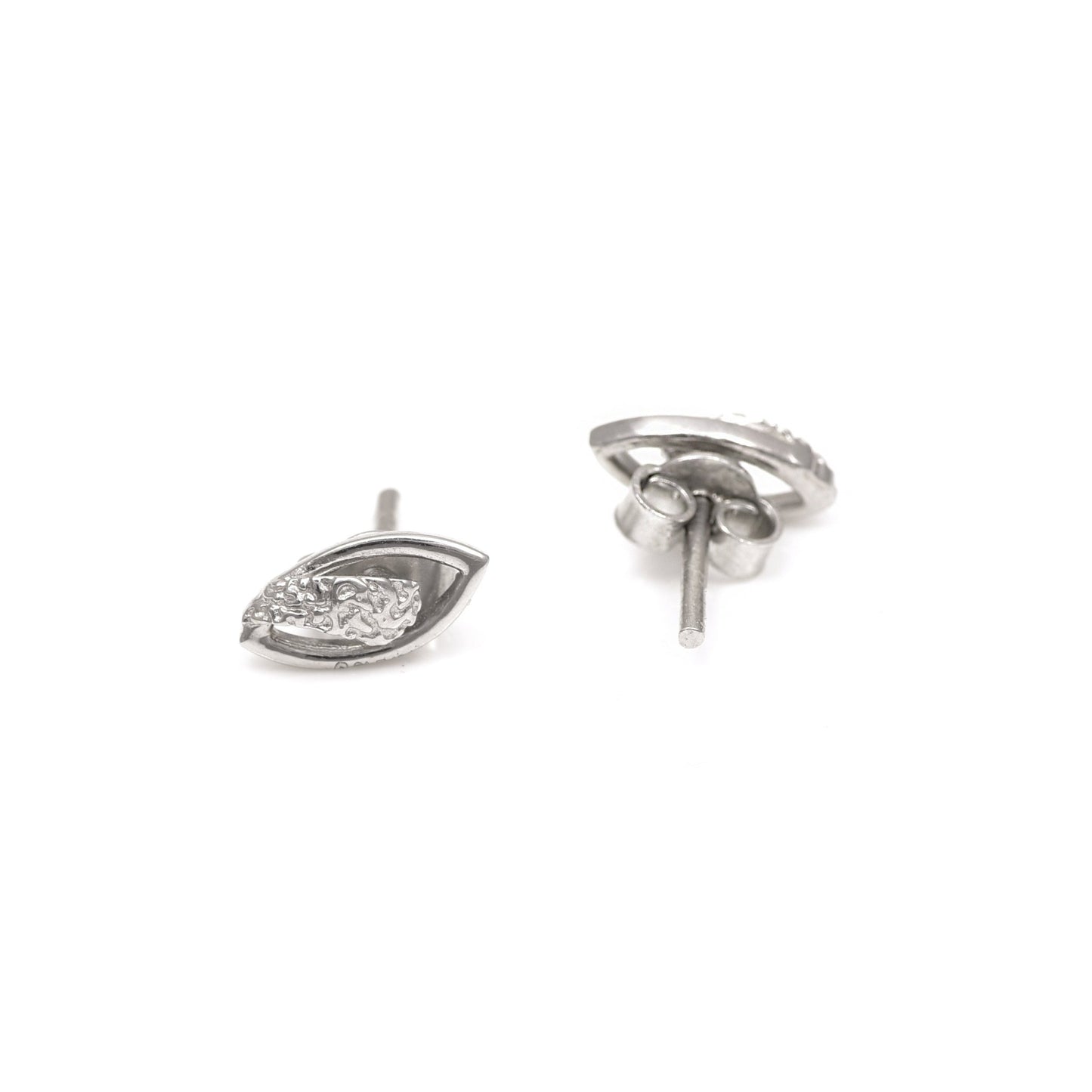 The Silver Accent Stud Earrings - Vinayak - House of Silver