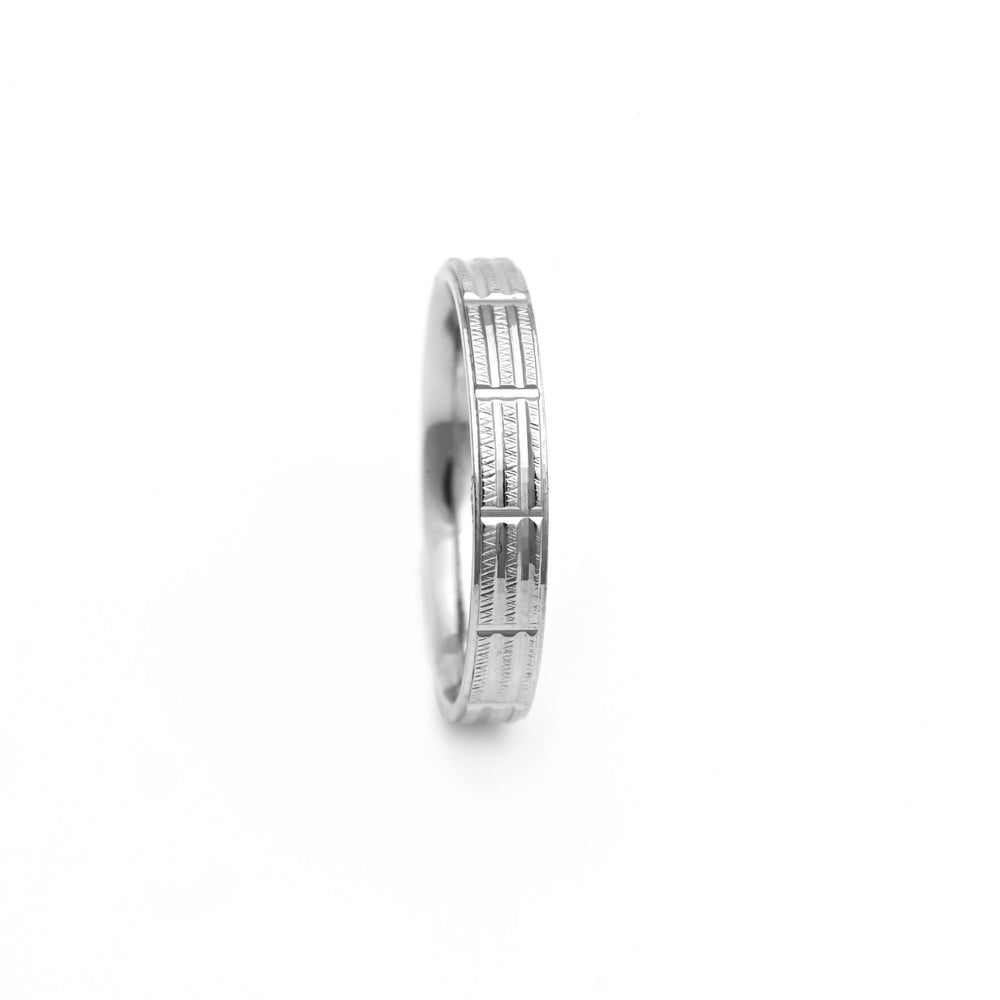 The Silver Classic Band Ring