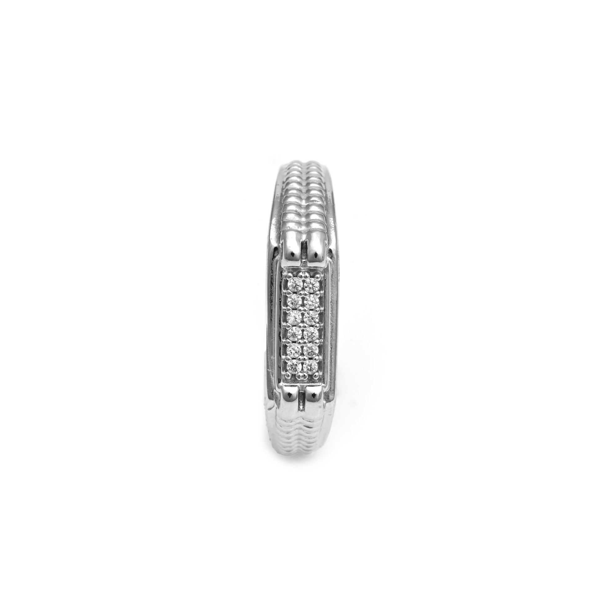 The Silver Serenade Ring - Vinayak - House of Silver