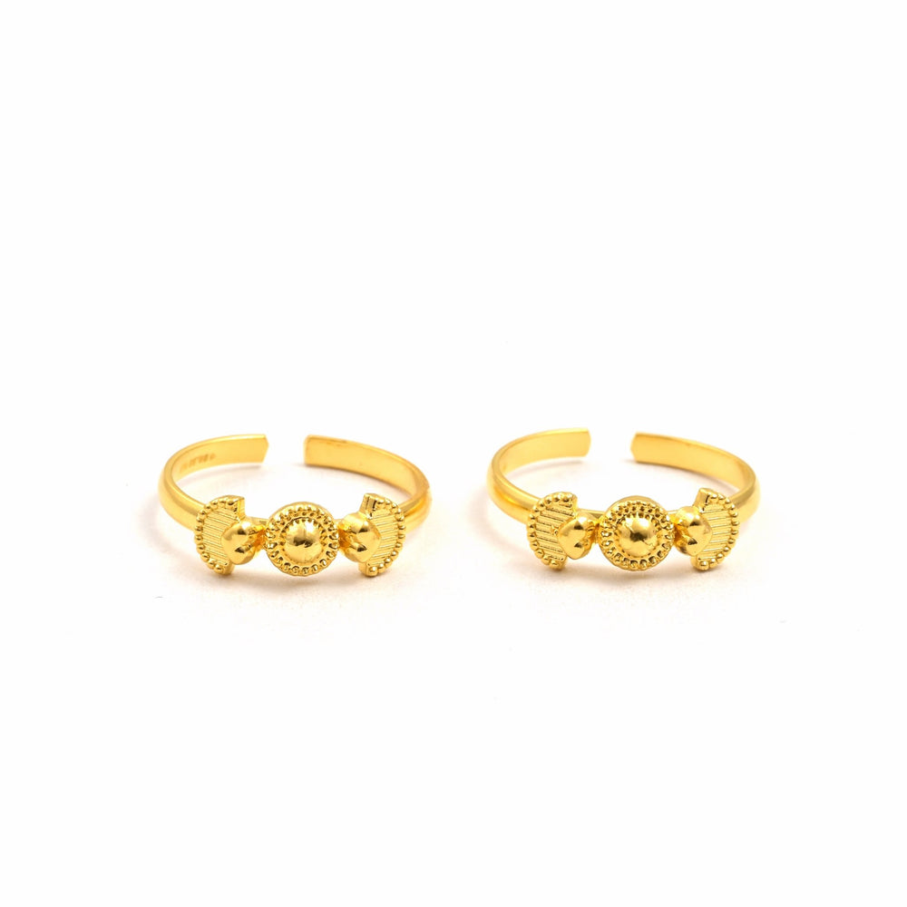 The Silver Serenity Toe Ring