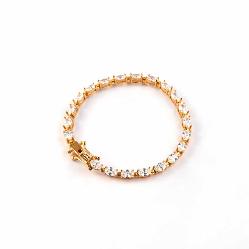 The Silver Tennis Bracelet