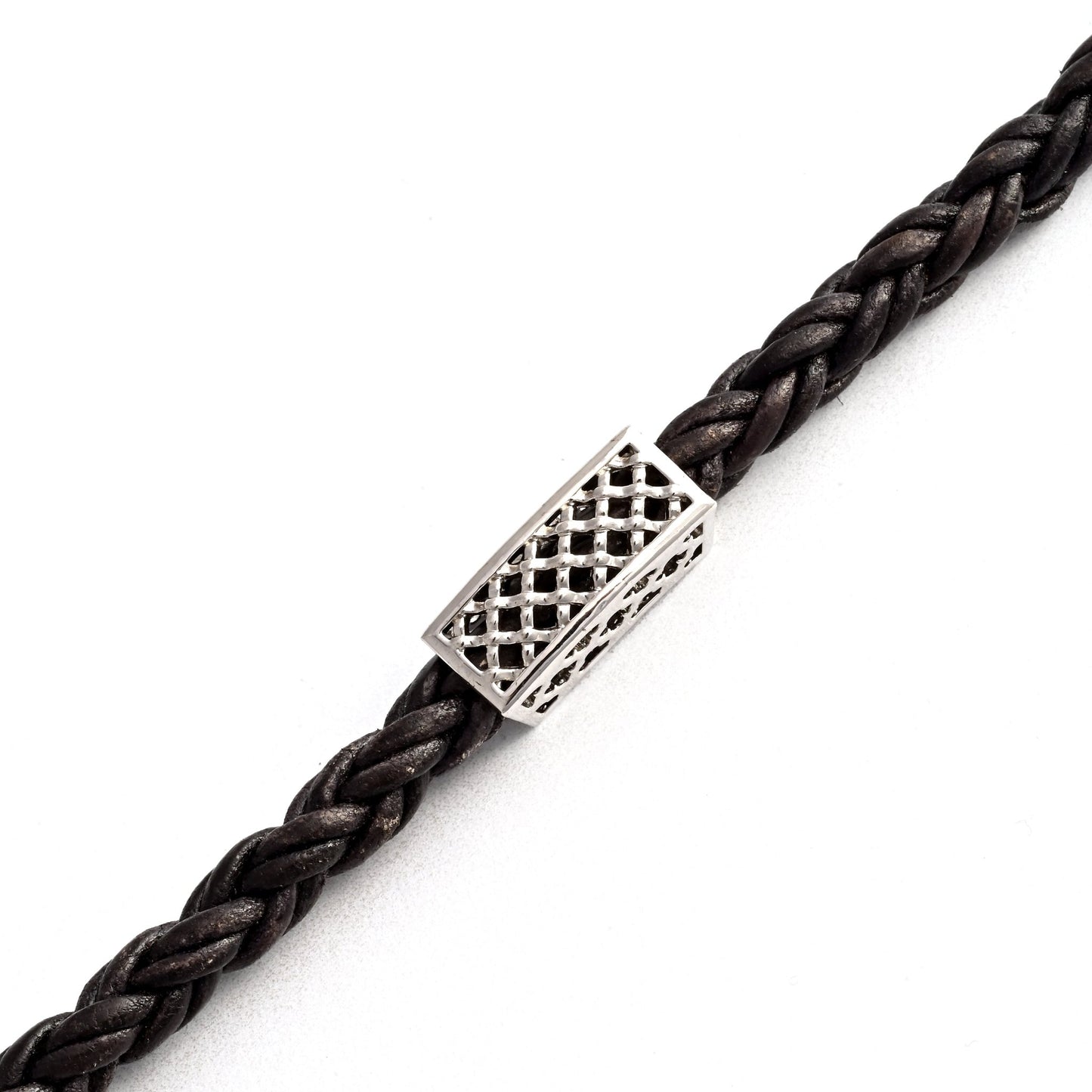 The Silver Weave Band Bracelet - Vinayak - House of Silver