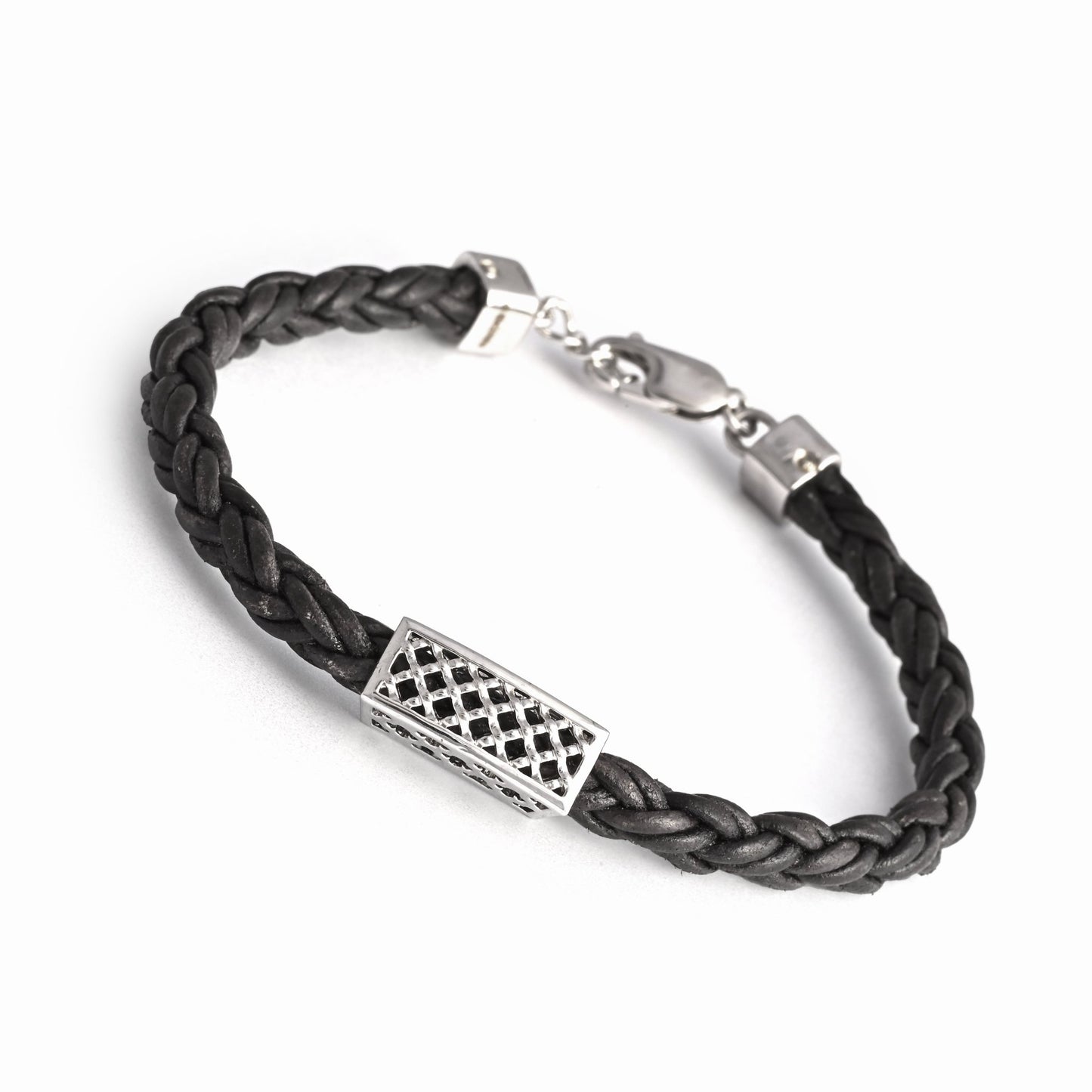 The Silver Weave Band Bracelet - Vinayak - House of Silver