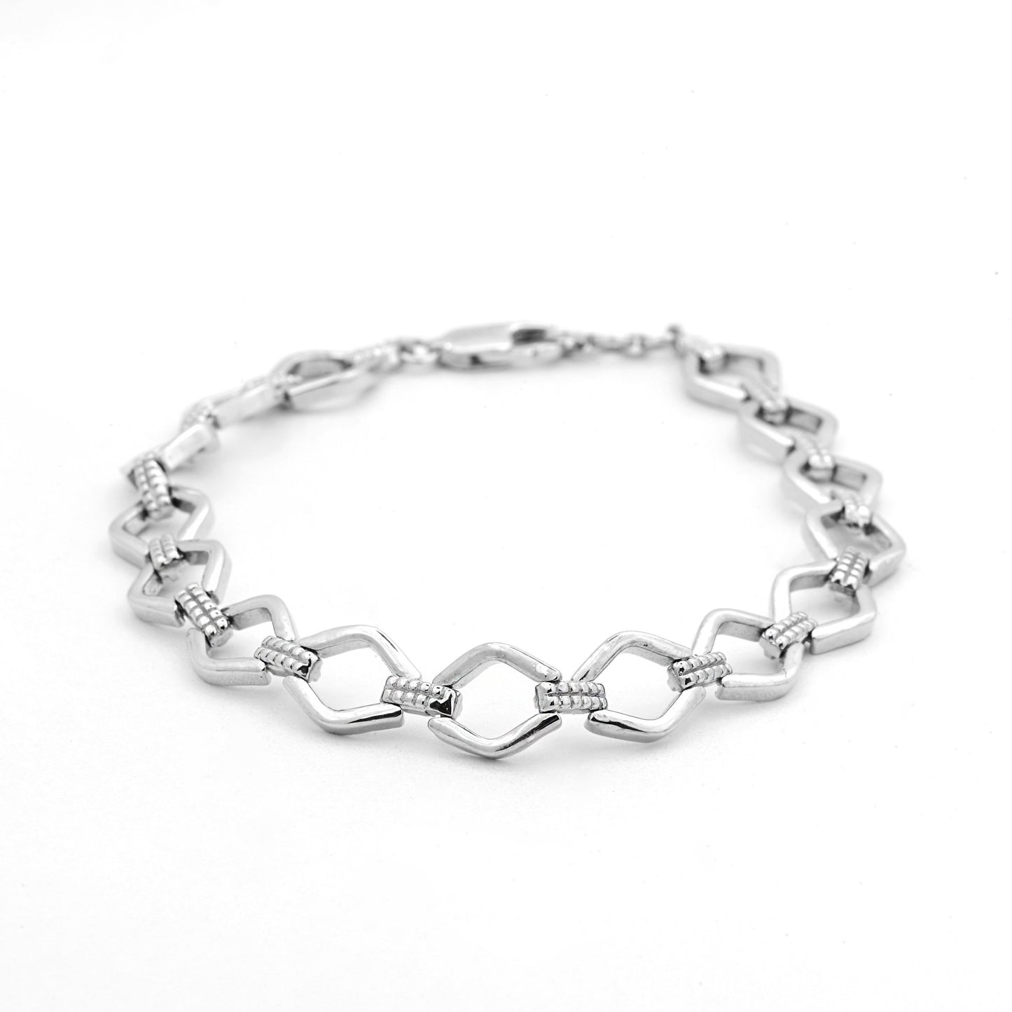 The Sleek Chained Bracelet - Vinayak - House of Silver