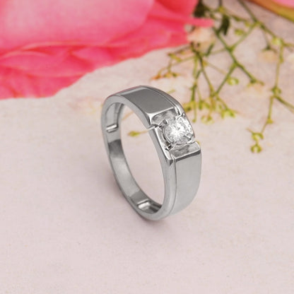 The Solitaire Bliss Ring - Vinayak - House of Silver