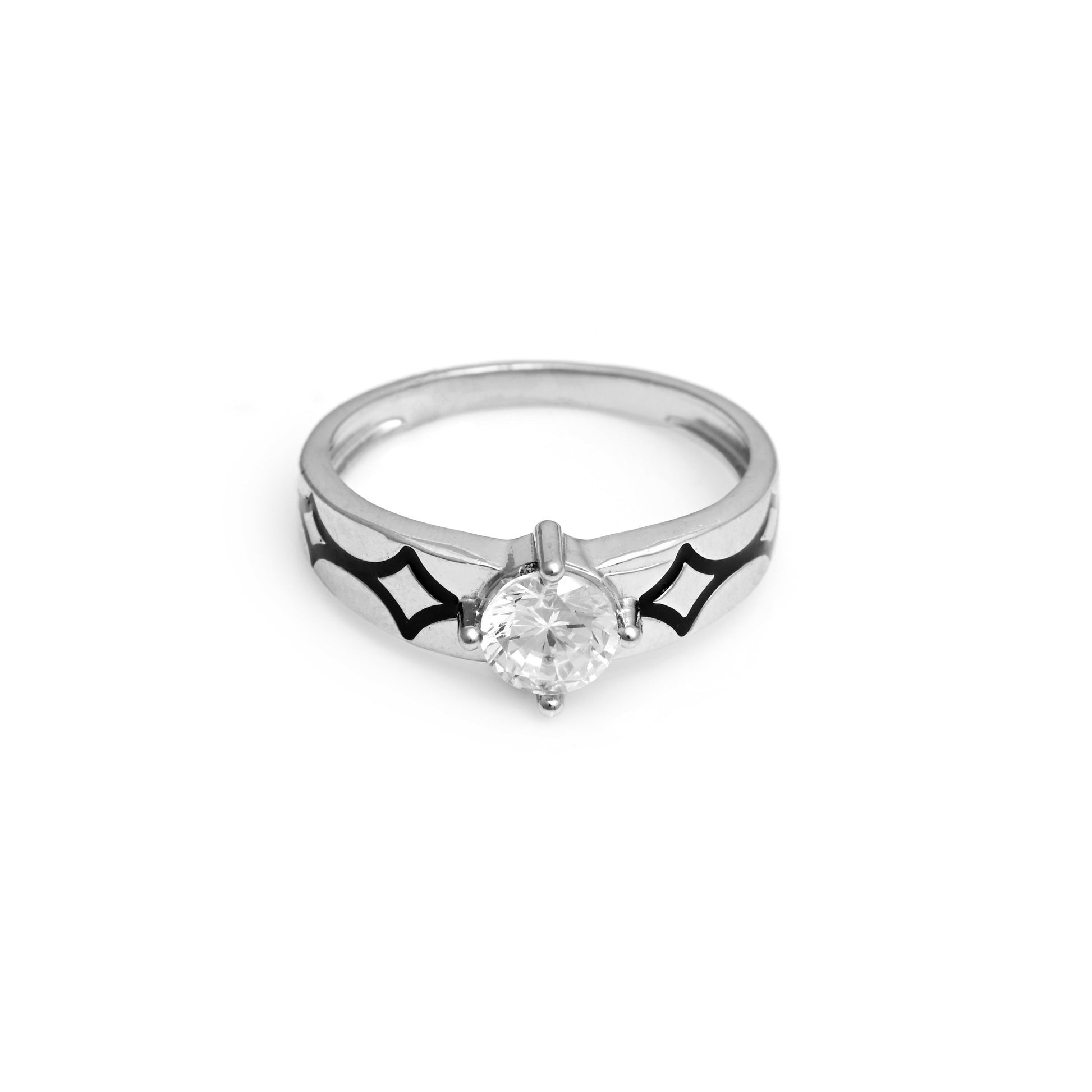 The Solitaire Whim Ring - Vinayak - House of Silver