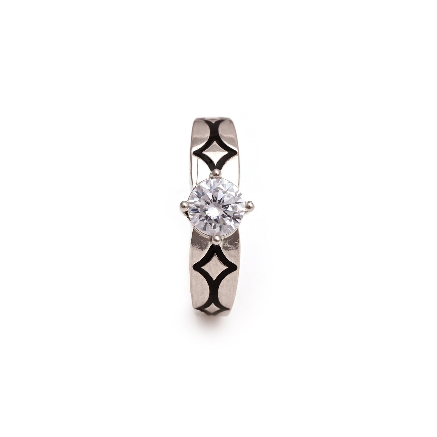 The Solitaire Whim Ring - Vinayak - House of Silver