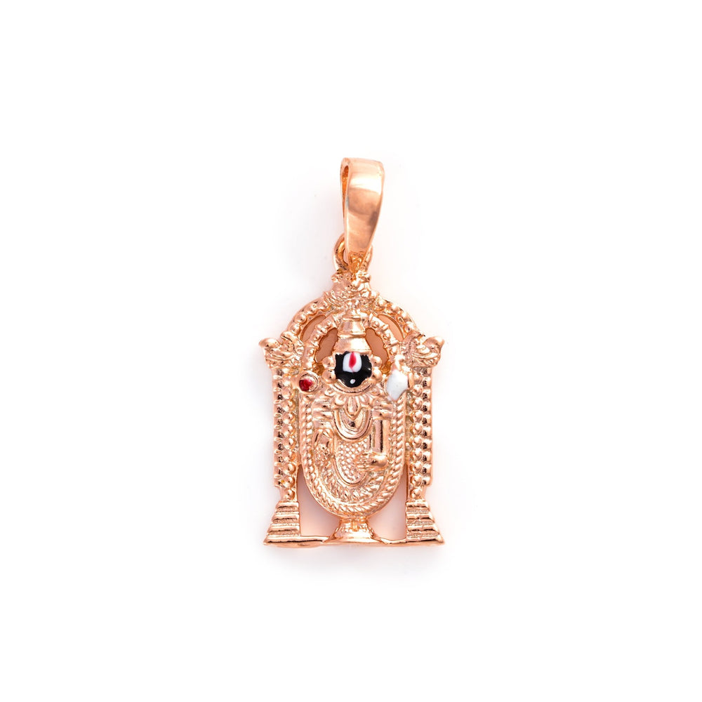 The Sri Balaji Silver Pendant