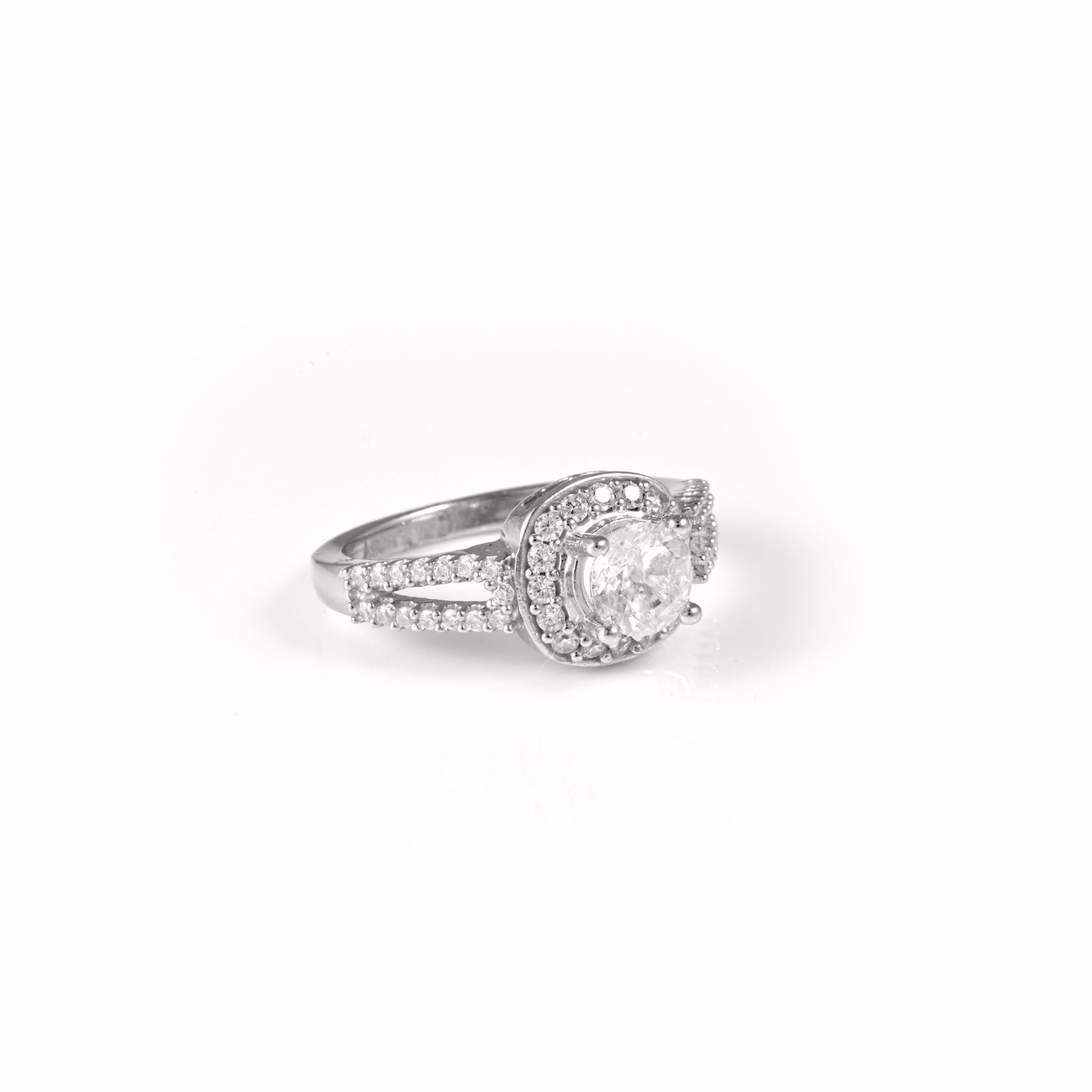 The Stellar Sparkle Zirconia Ring - Vinayak - House of Silver