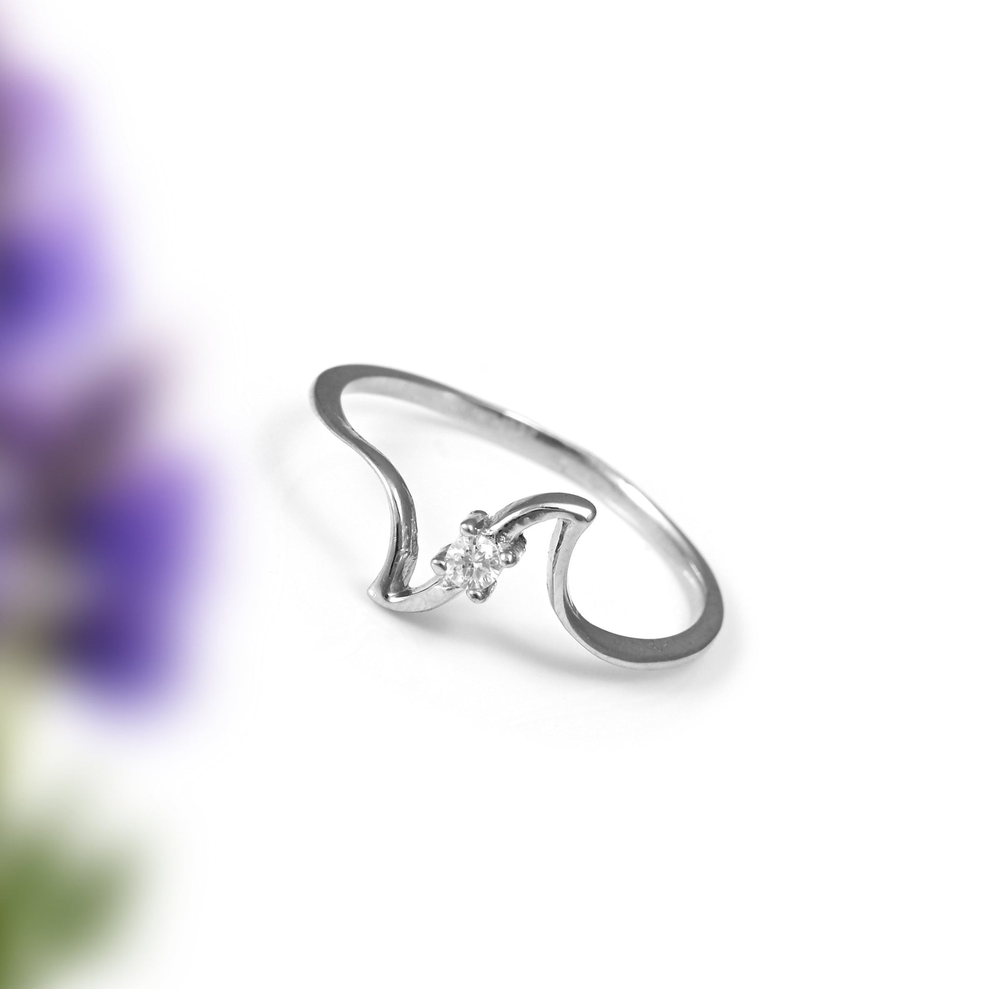 The Subtle Wave Ring - Vinayak - House of Silver