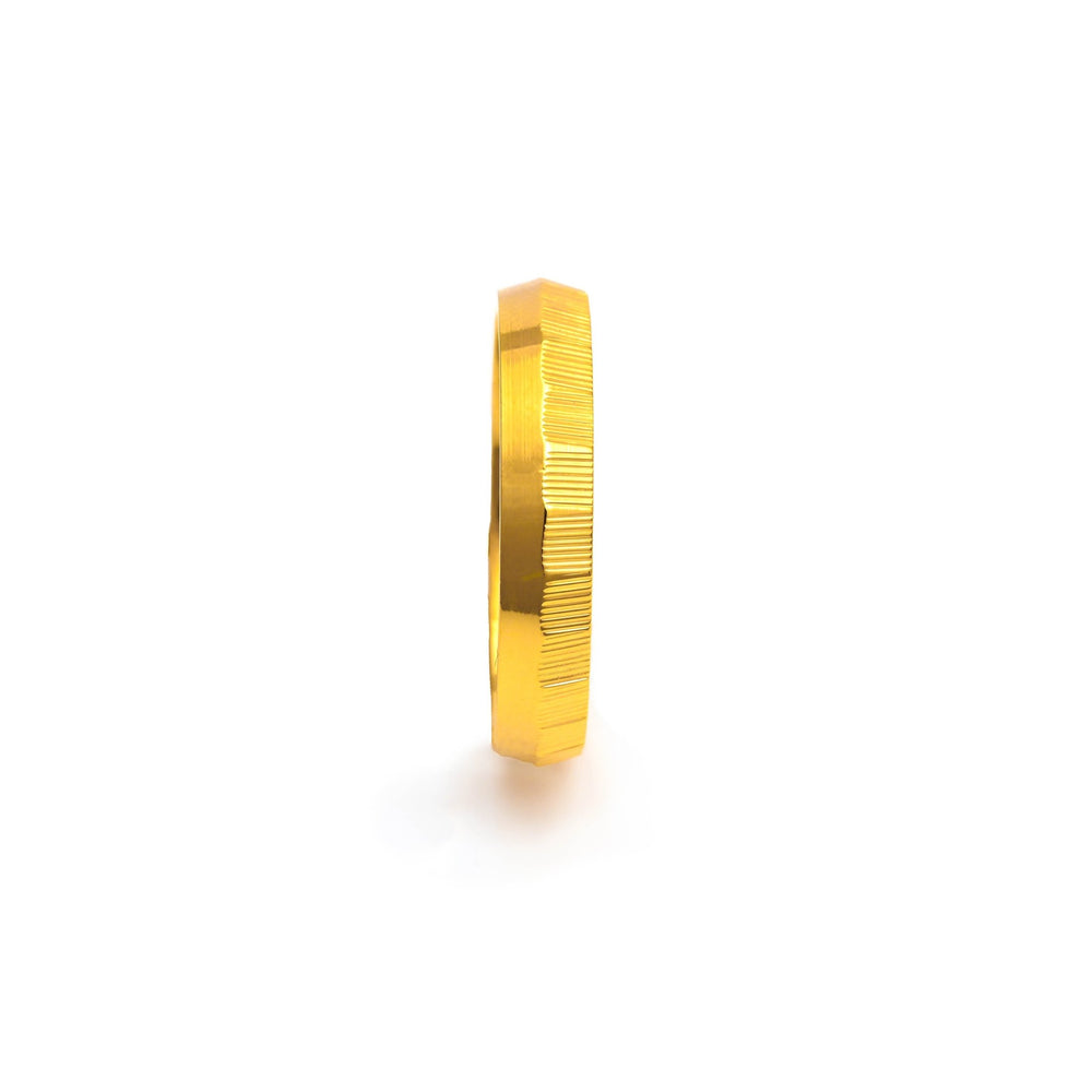 The Textured Silver Band Ring