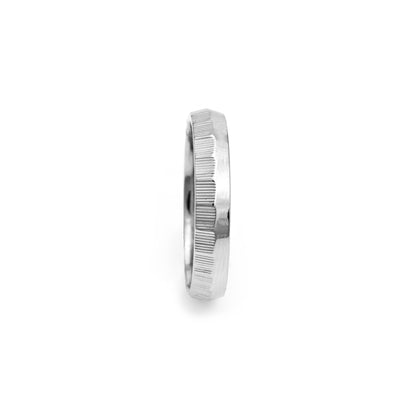 The Textured Band Ring - Vinayak - House of Silver