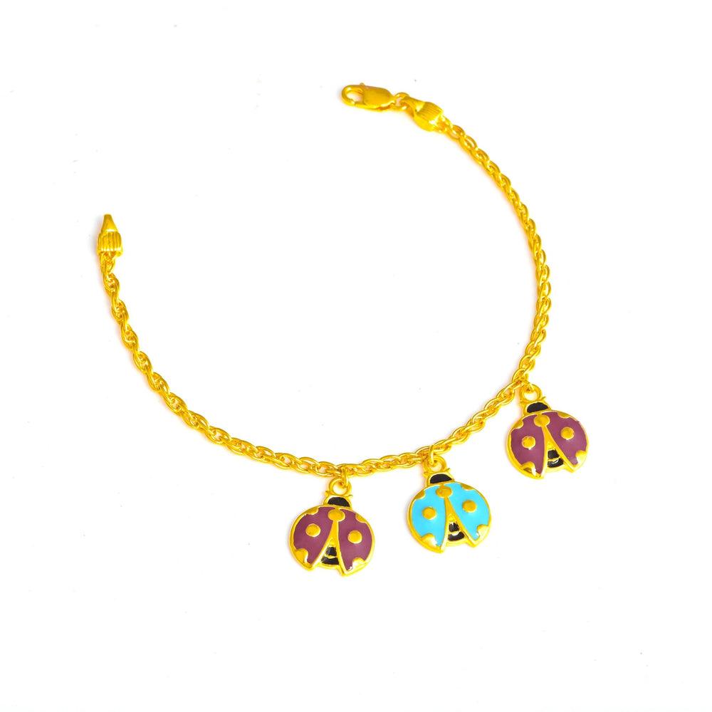 The Tri Lady Charm Silver Bracelet
