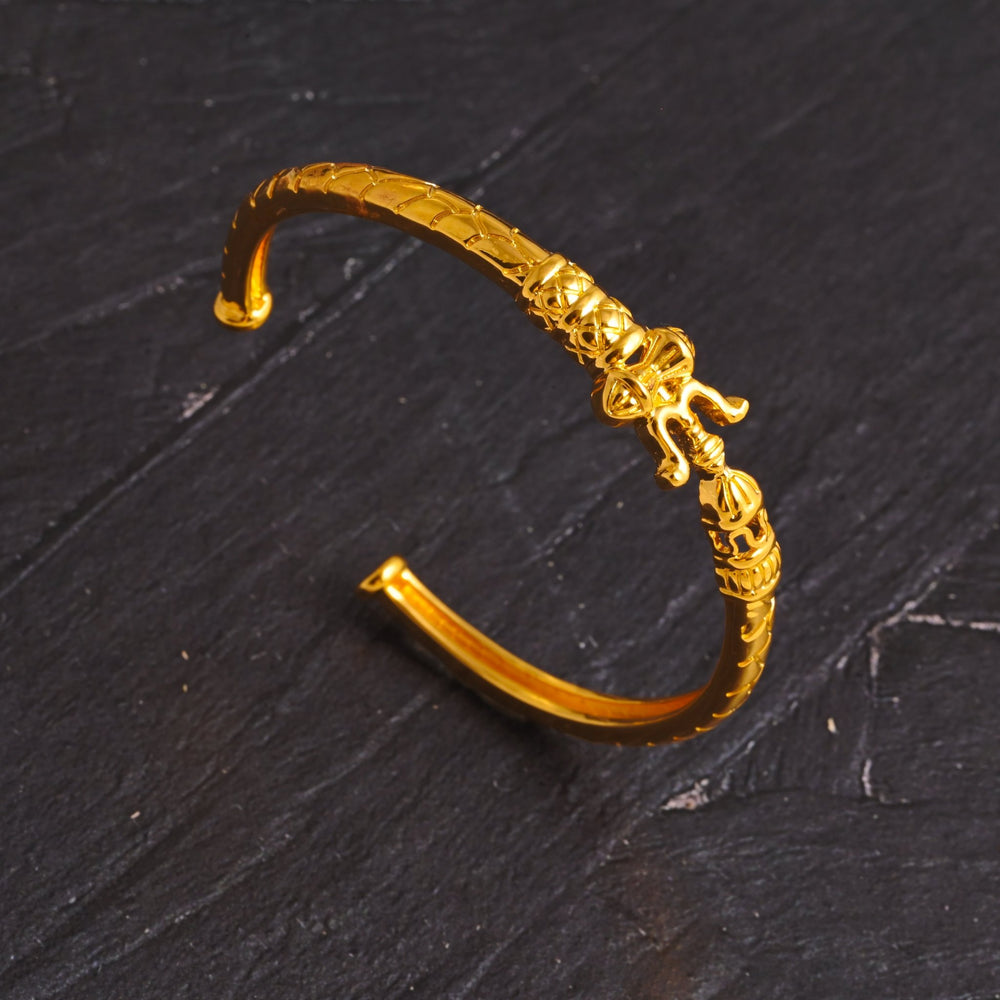 The Trishul Silver Cuff Bracelet