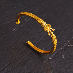 The Trishul Silver Cuff Bracelet