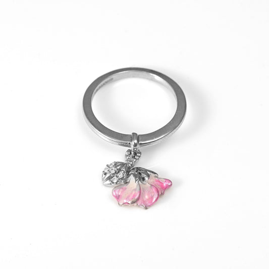 The Tulip Sparkle Ring - Vinayak - House of Silver