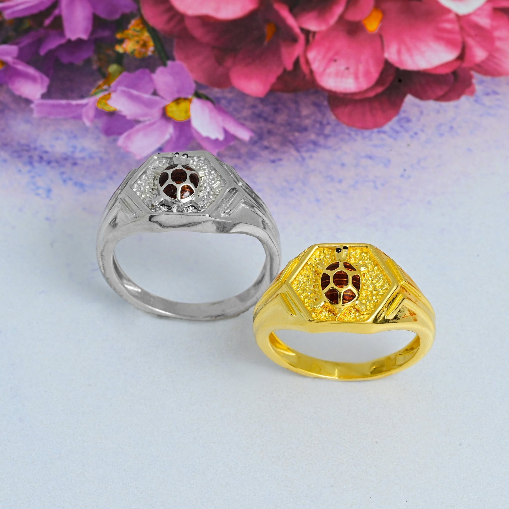 The Turtle Blessing Ring - Vinayak - House of Silver