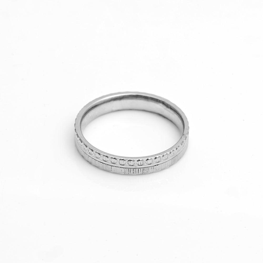 The Understated Band Silver Ring