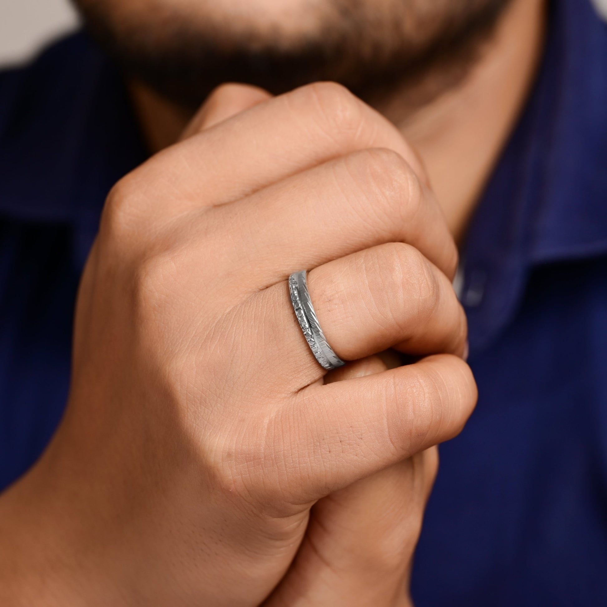 The Understated Band Ring - Vinayak - House of Silver