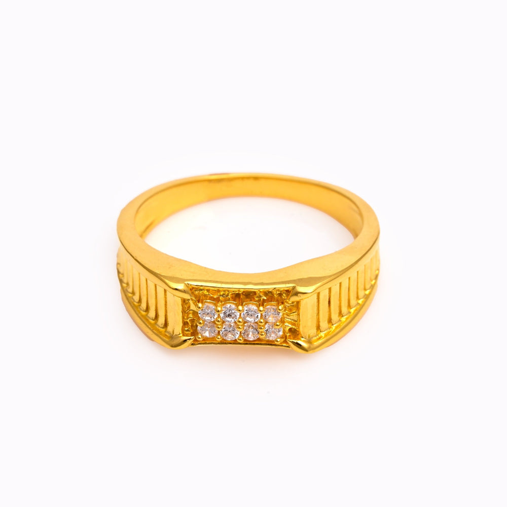 The Zirconia Sparkle Silver Ring