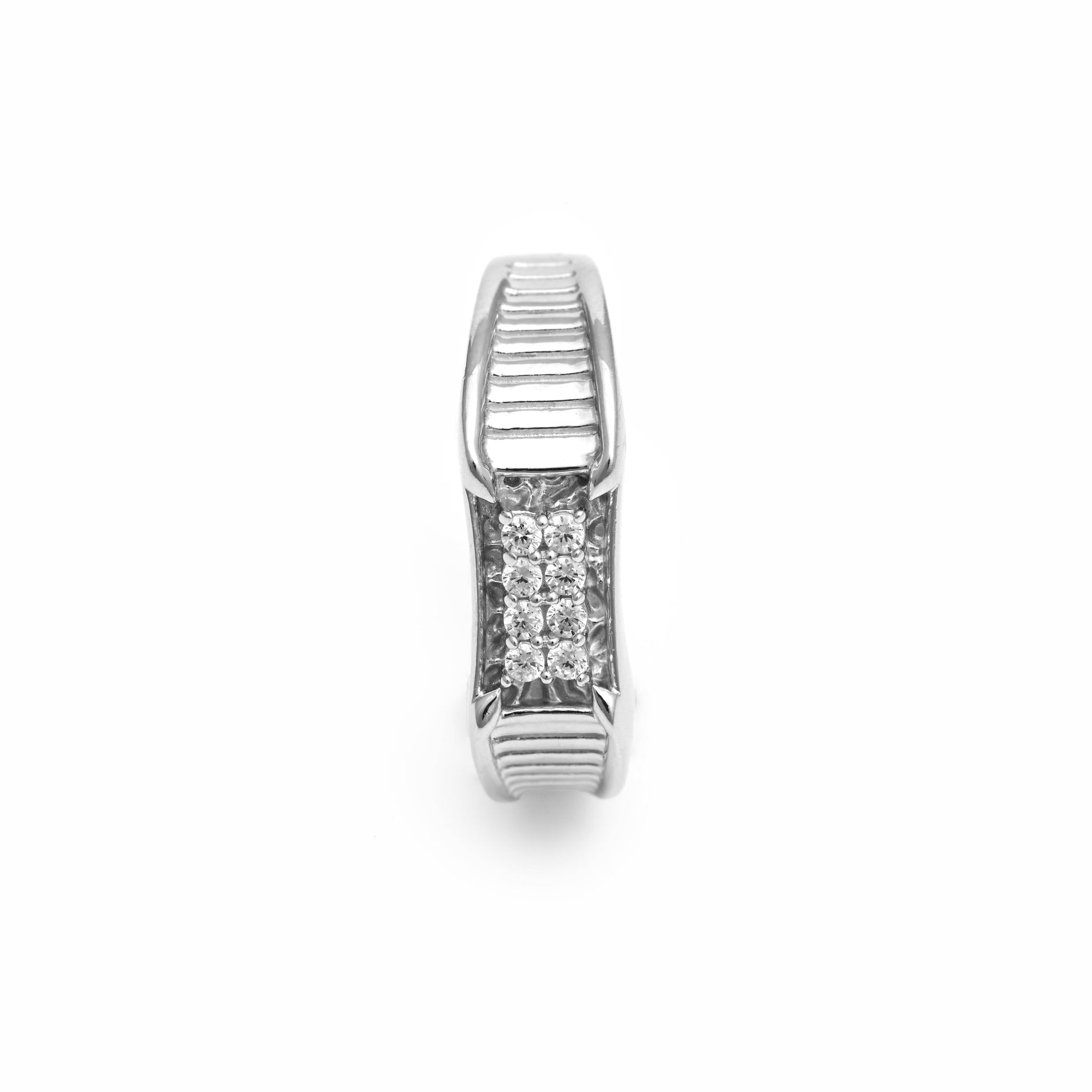 The Zirconia Sparkle Ring - Vinayak - House of Silver