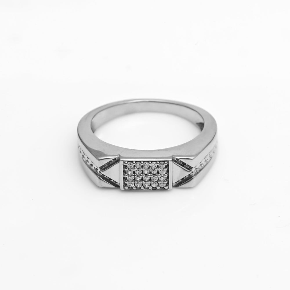 The Zirconian Frost Silver Ring