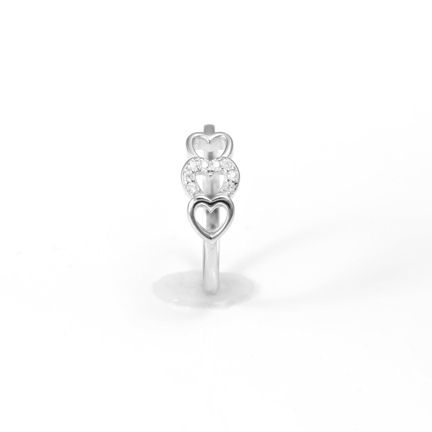 The Zirconian Love Saga Ring - Vinayak - House of Silver