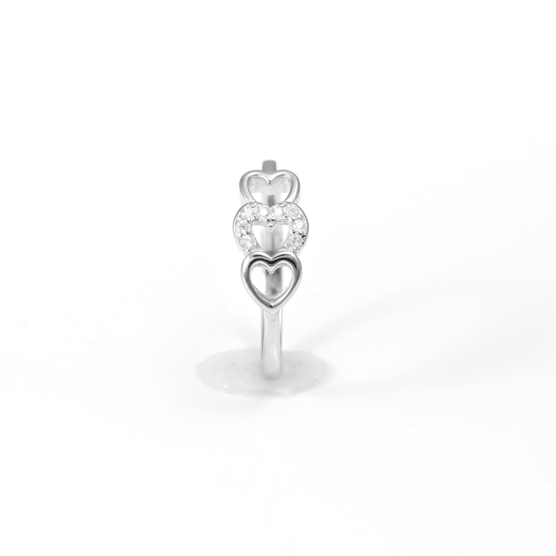 The Zirconian Love Saga Ring - Vinayak - House of Silver